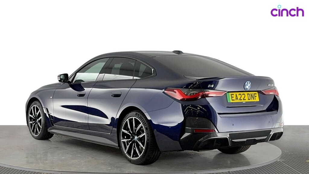 BMW i4 I4 Edrive40 M Sport Blue #5