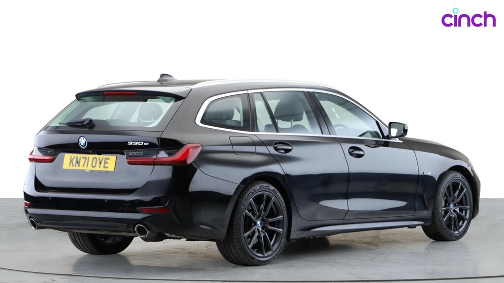 BMW 3 Series 330E M Sport Step Black #3