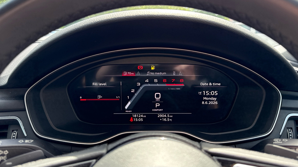 Audi A4 40 Tfsi 204 Black Edition S Tronic Red #23