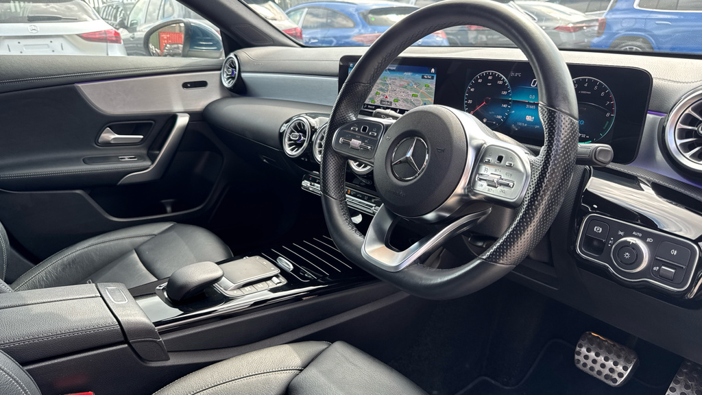 Mercedes-Benz CLA Class Amg Line White #12