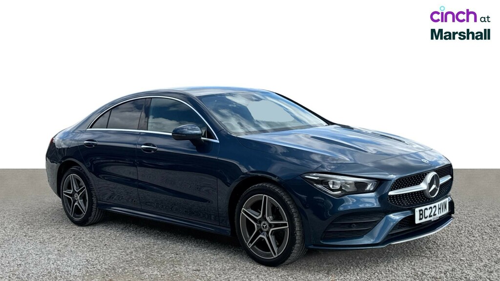 Mercedes-Benz CLA Class Amg Line White #1