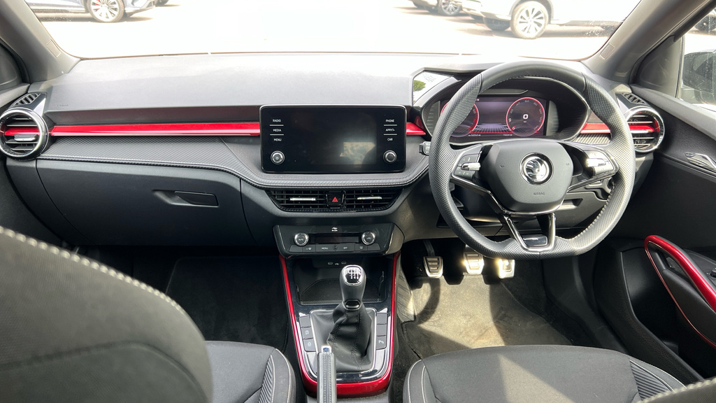 Skoda Fabia Se Comfort White #12