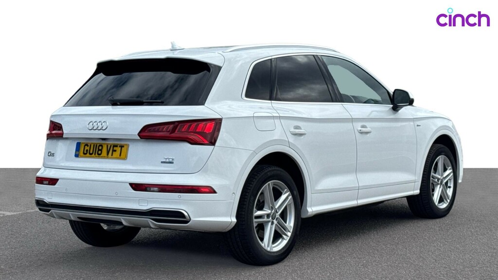 Audi Q5 Tfsi Quattro S Line White #3