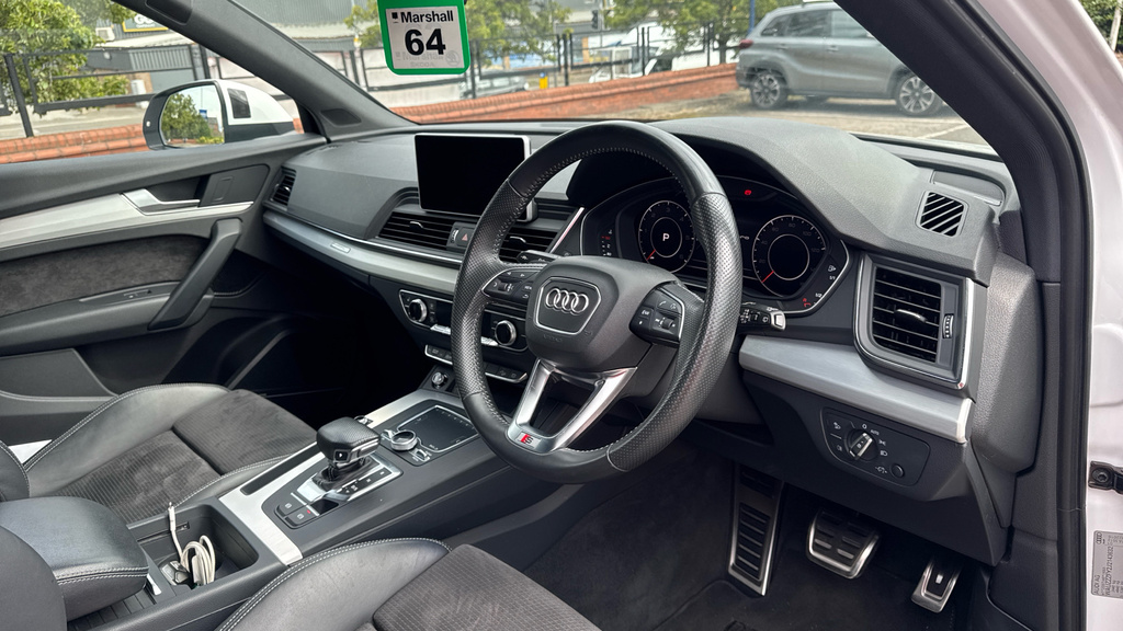 Audi Q5 Tfsi Quattro S Line White #9