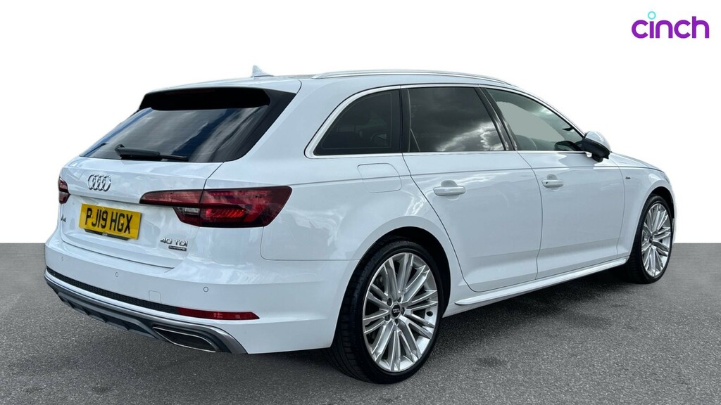 Audi A4 Avant Avant Tdi Sport White #3