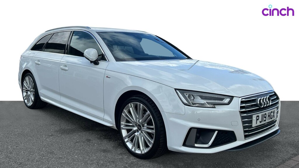 Audi A4 Avant Avant Tdi Sport White #1