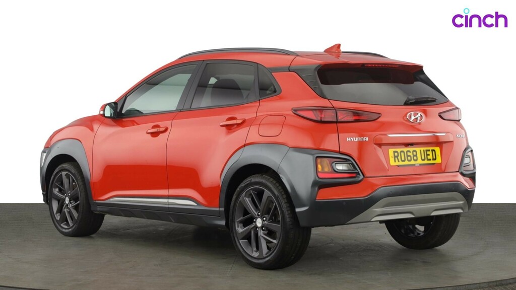 Hyundai Kona Se Red #5