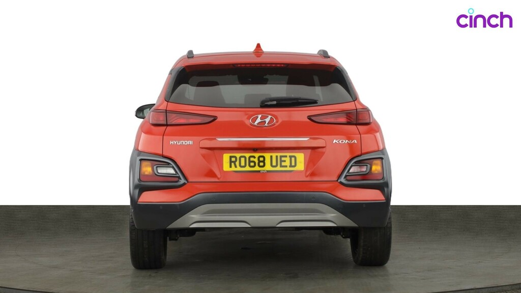 Hyundai Kona Se Red #4