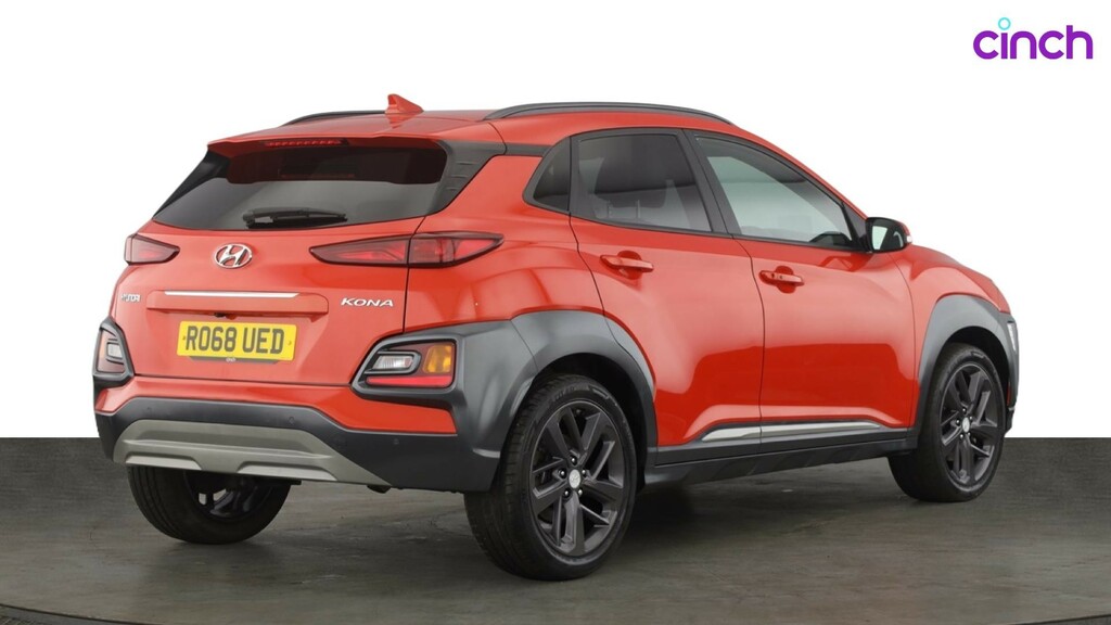 Hyundai Kona Se Red #3