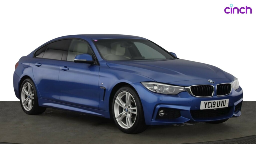 BMW 4 Series Gran Coupe Sport Blue #1