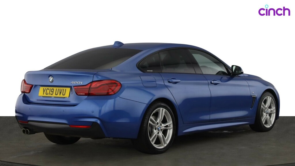 BMW 4 Series Gran Coupe Sport Blue #3
