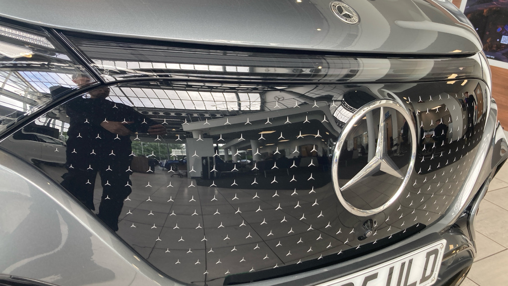 Mercedes-Benz EQE Amg Line Night Edition Black #36