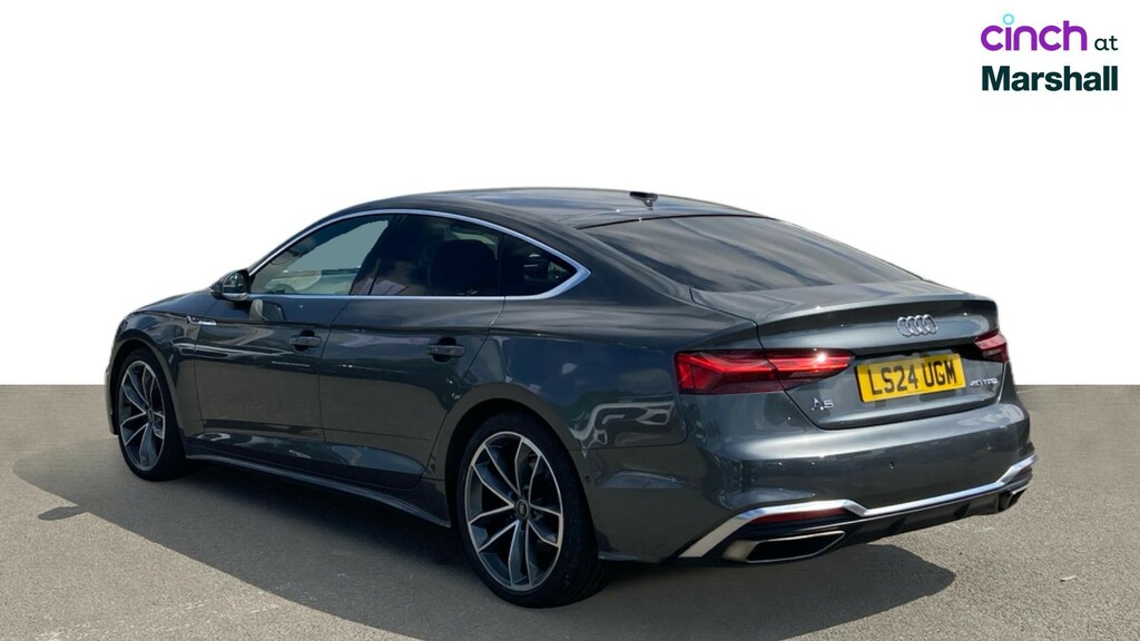 Audi A5 40 Tfsi 204 S Line S Tronic Red #5