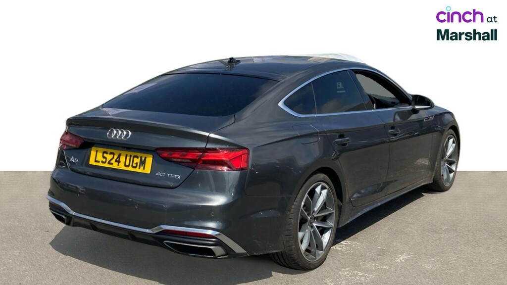Audi A5 40 Tfsi 204 S Line S Tronic Red #3