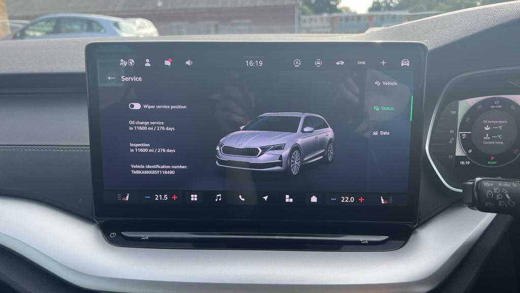 Skoda Octavia Sportline Blue #27