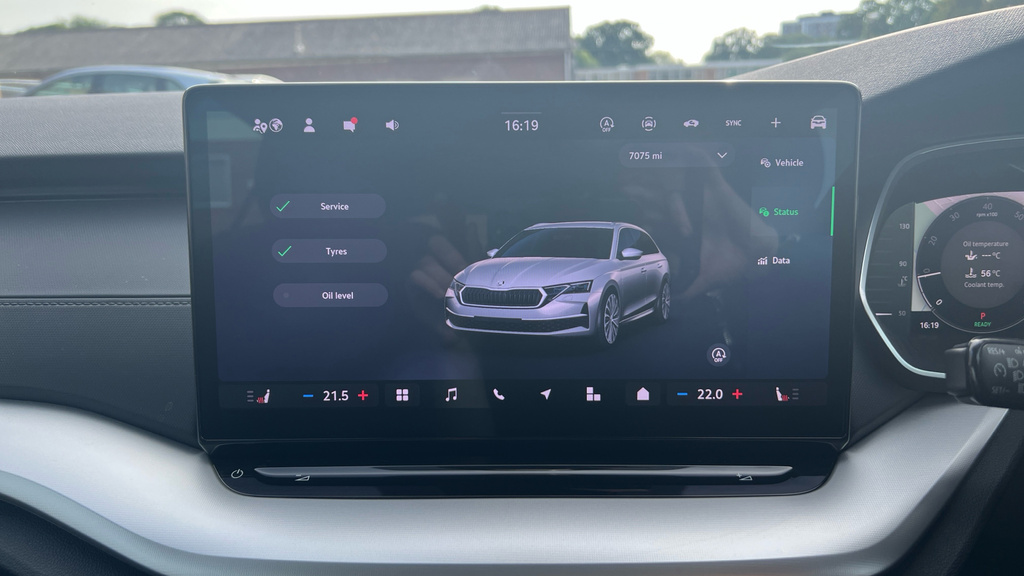 Skoda Octavia Sportline Blue #29