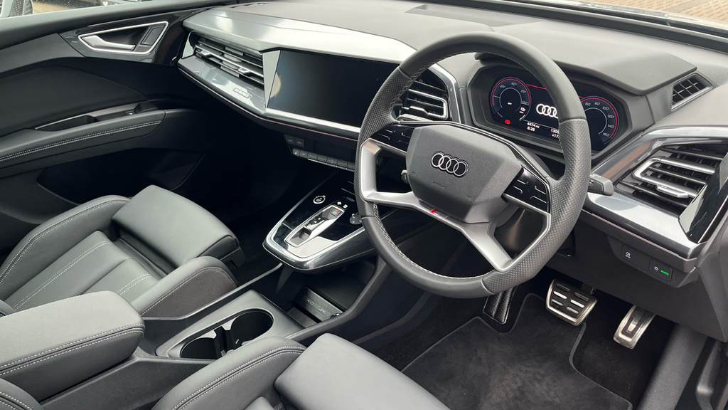 Audi Q4 E Tron 55 Black Edition Suv Quattro 82K Grey #9