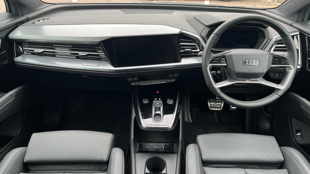 Audi Q4 E Tron 55 Black Edition Suv Quattro 82K Grey #11