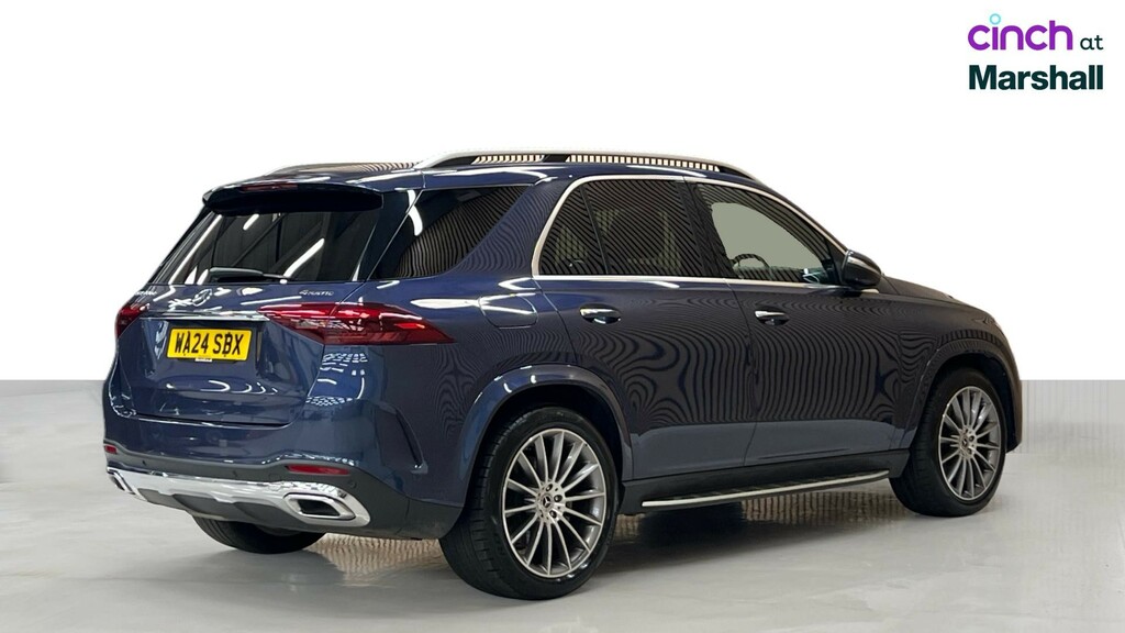 Mercedes-Benz GLE Class Gle 400 E 4Matic Amg Line Premium Plus Blue #3