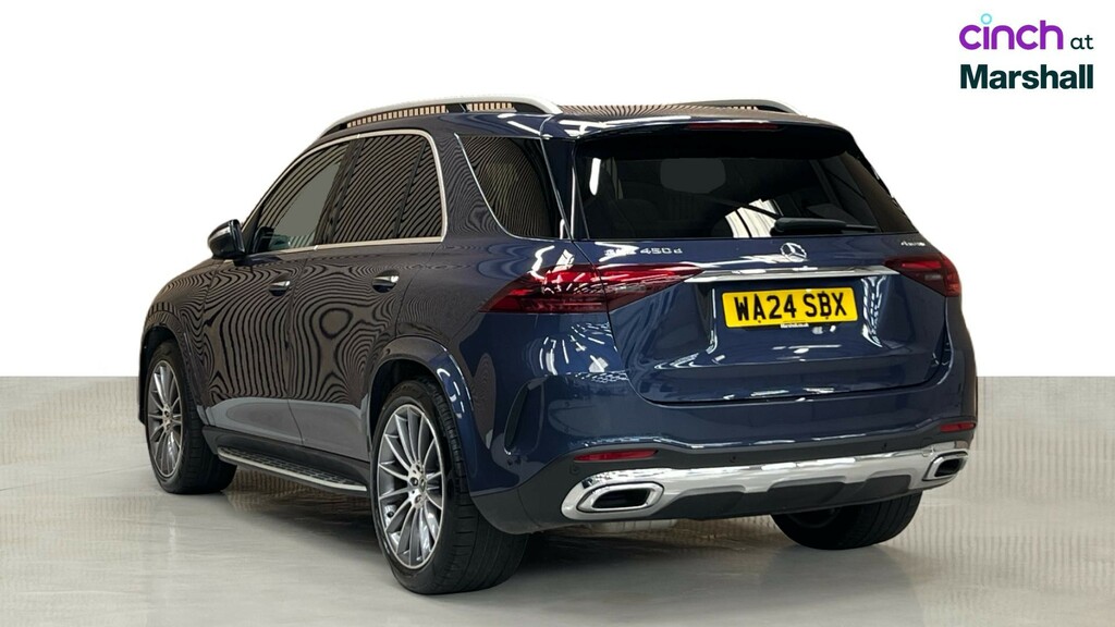 Mercedes-Benz GLE Class Gle 400 E 4Matic Amg Line Premium Plus Blue #4