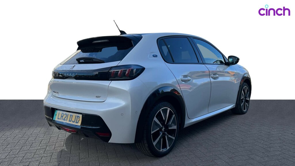Peugeot e-208 50Kwh Allure White #3