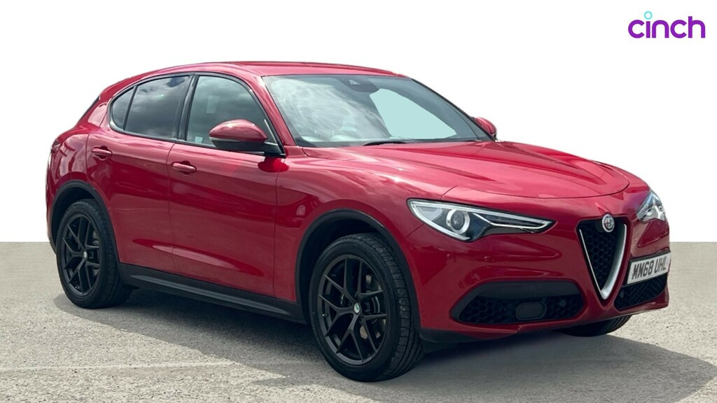 Alfa Romeo Stelvio Milano Ed Tb Awd Red #1