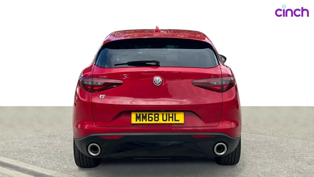 Alfa Romeo Stelvio Milano Ed Tb Awd Red #4