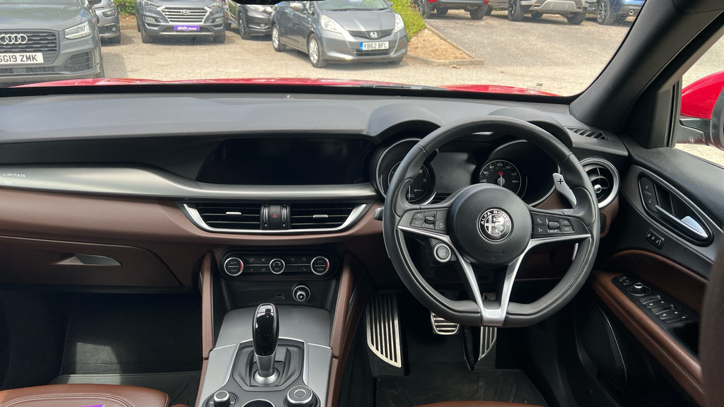 Alfa Romeo Stelvio Milano Ed Tb Awd Red #11