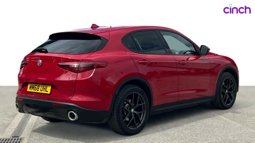 Alfa Romeo Stelvio Milano Ed Tb Awd Red #3