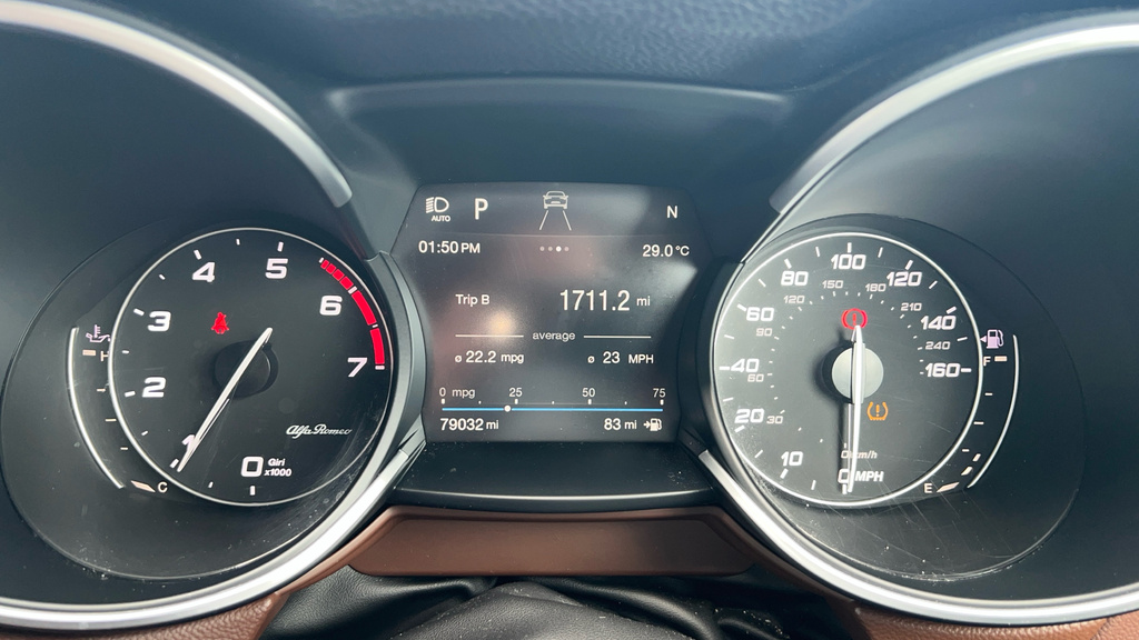 Alfa Romeo Stelvio Milano Ed Tb Awd Red #18