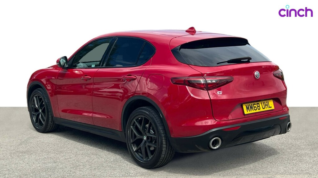 Alfa Romeo Stelvio Milano Ed Tb Awd Red #5