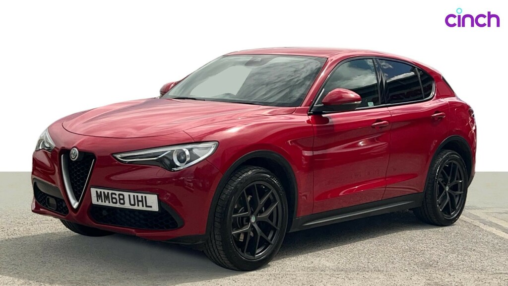 Alfa Romeo Stelvio Milano Ed Tb Awd Red #7