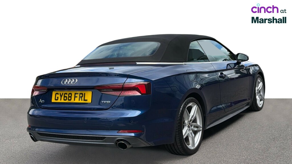 Audi A5 Cabriolet 2.0 Tfsi S Line Convertible M Black #3