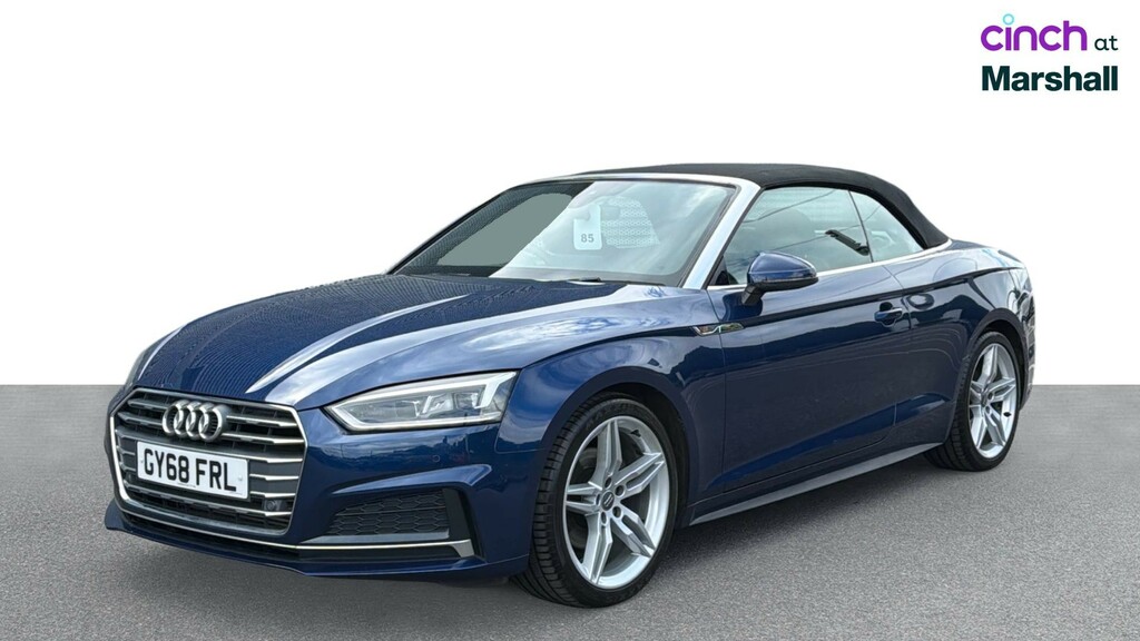 Audi A5 Cabriolet 2.0 Tfsi S Line Convertible M Black #8