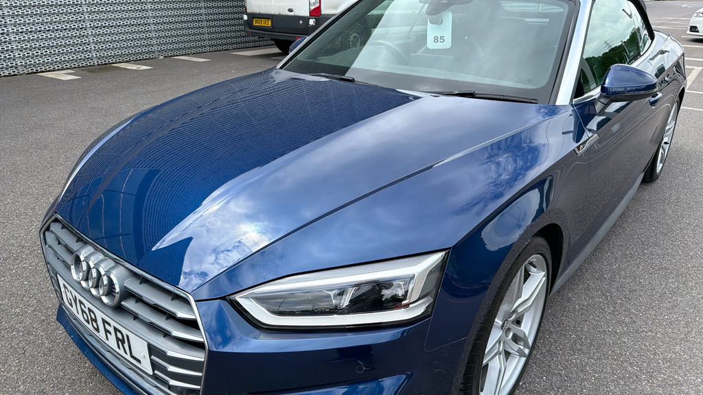 Audi A5 Cabriolet 2.0 Tfsi S Line Convertible M Black #19