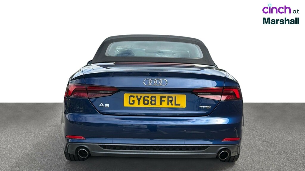 Audi A5 Cabriolet 2.0 Tfsi S Line Convertible M Black #4