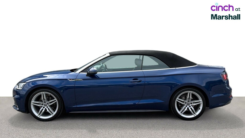 Audi A5 Cabriolet 2.0 Tfsi S Line Convertible M Black #6