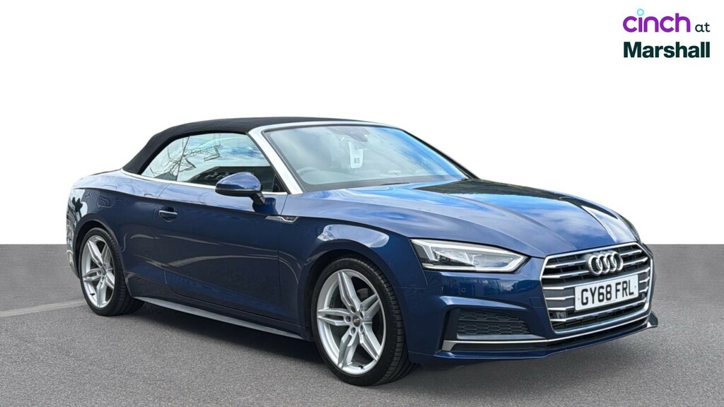 Audi A5 Cabriolet 2.0 Tfsi S Line Convertible M Black #1