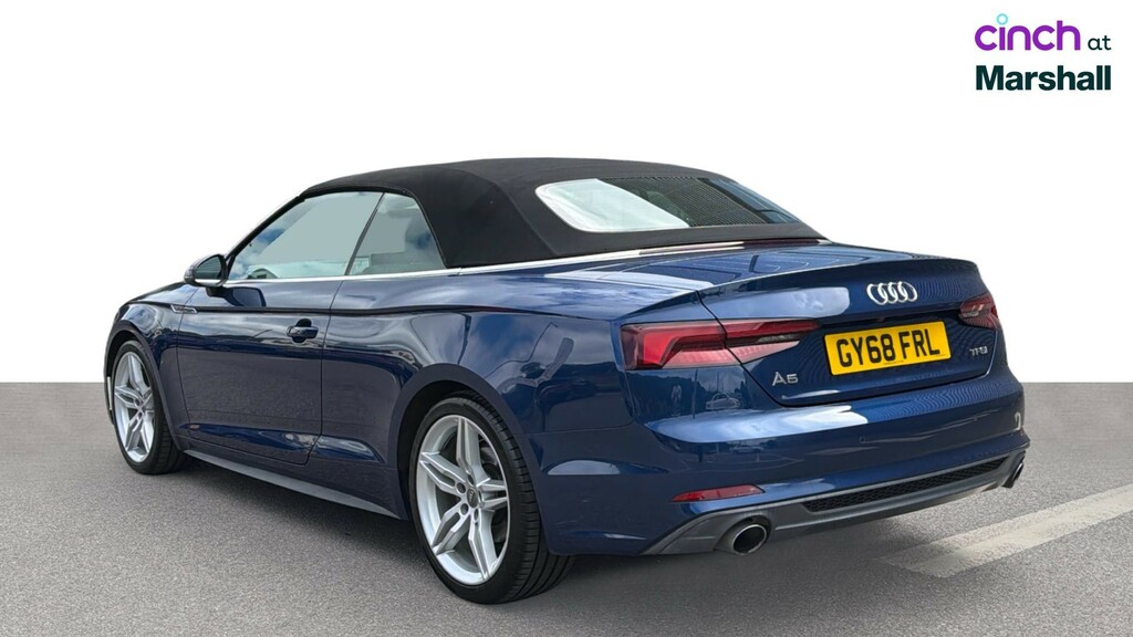 Audi A5 Cabriolet 2.0 Tfsi S Line Convertible M Black #5