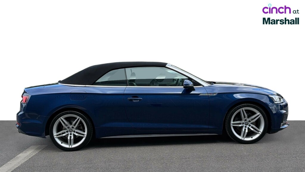 Audi A5 Cabriolet 2.0 Tfsi S Line Convertible M Black #2