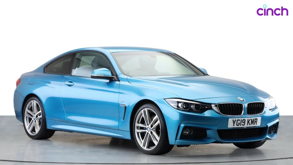 BMW 4 Series 435D Xdrive M Sport Coupe White #1