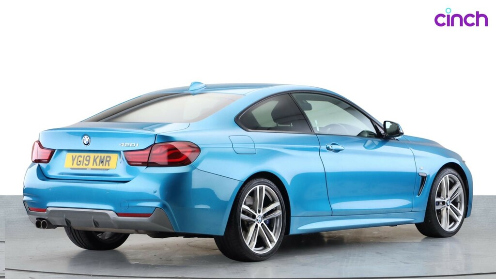 BMW 4 Series 435D Xdrive M Sport Coupe White #3
