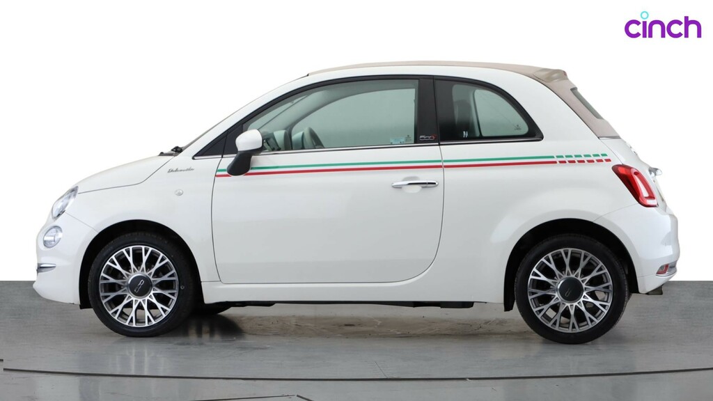 Fiat 500C Hey Google Grey #8