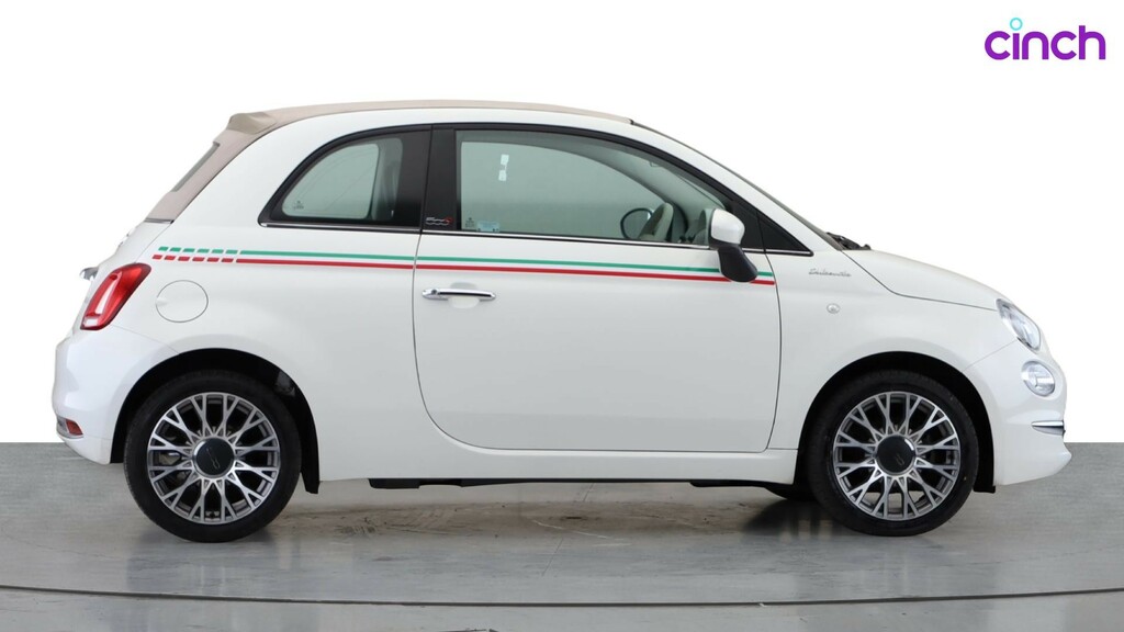 Fiat 500C Hey Google Grey #2