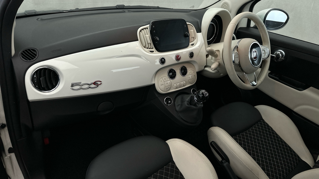 Fiat 500C Hey Google Grey #12