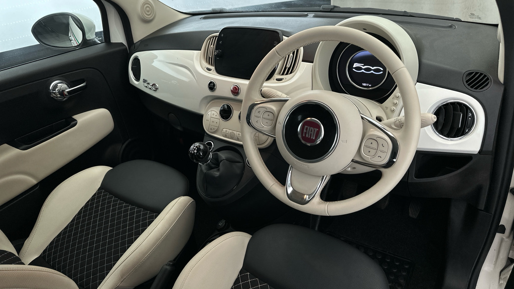 Fiat 500C Hey Google Grey #11