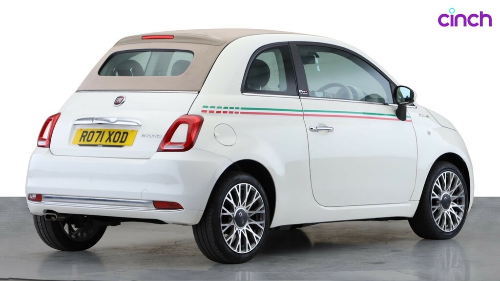 Fiat 500C Hey Google Grey #3