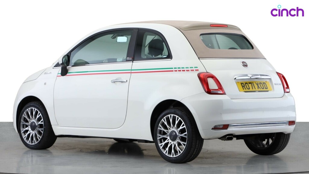 Fiat 500C Hey Google Grey #7