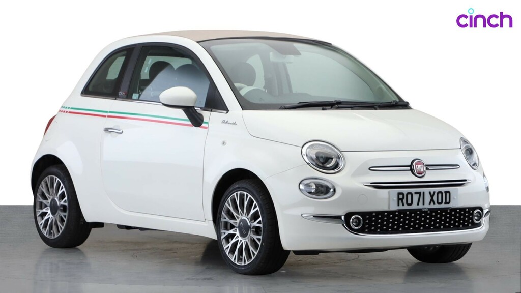 Fiat 500C Hey Google Grey #1