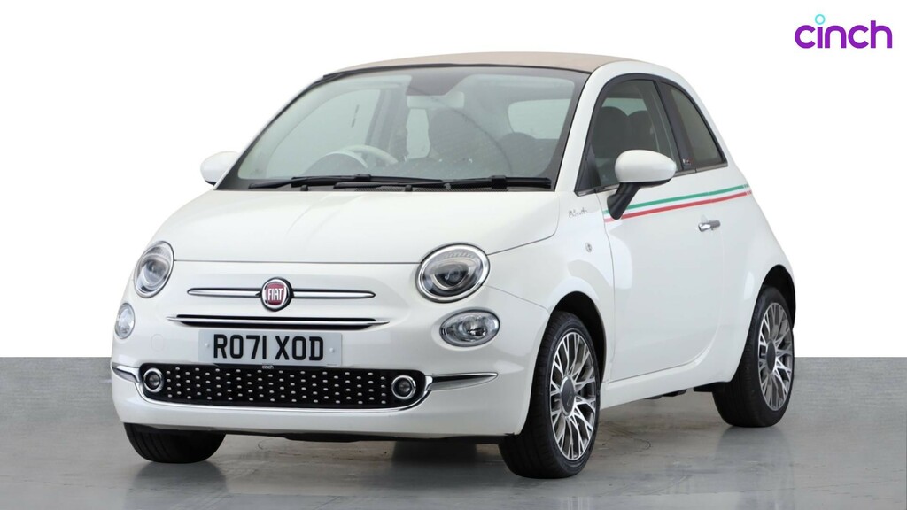 Fiat 500C Hey Google Grey #9